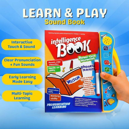 Learn & Play Interactive smart Sound Book